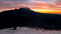 Sunset Lighting Over Shiveluch Volcano