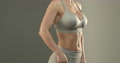 Close-Up Of Sportswoman Body In Sports Bra And Leggings, Female Athlete, Gym