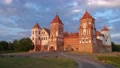 Tourist Attraction - Mir Castle In Grodno Region, Belarus
