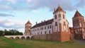 Tourist Landmark Attraction Mir Castle, Grodno Region, Belarus
