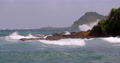 Waves On The Rocks, Levera Beach, Grenada, West Indies, Caribbean, Central