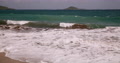 Waves Lapping The Shore At Levera Beach, Grenada, West Indies, Caribbean,