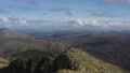 Snowdonia National Park Dangerous Hiking Route Aerial In The Uk