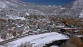 Drone: Basalt, Colorado In The Winter