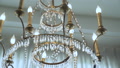 Beautiful Vintage Style Chandelier With Crystals And Modern Led Light