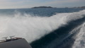 Slowmotion Of The Wake And Design Of The Van Dutch Boat, Ibiza, Spain. Pro