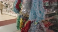 Multi-Colored Brilliant Christmas Tinsel Garlands - Christmas In Tokyo -