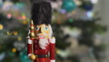 Nutcracker Soldier In Front Of Christmas Tree