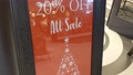 Pond5 20% off all sale signage