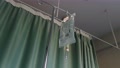 Hospital Patient's Point Of View Looking Up At A Saline Drip, Sodium