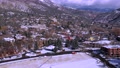 Drone: Basalt, Colorado In Early Winter