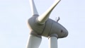 Closeup Of Onshore Wind Turbine Turning. East Frisia. Germany. 2020