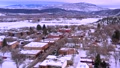 Drone: Carbondale (Colorado) With Basalt Mountain In Background